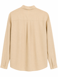 Classic Beige Micro Check Formal Shirt